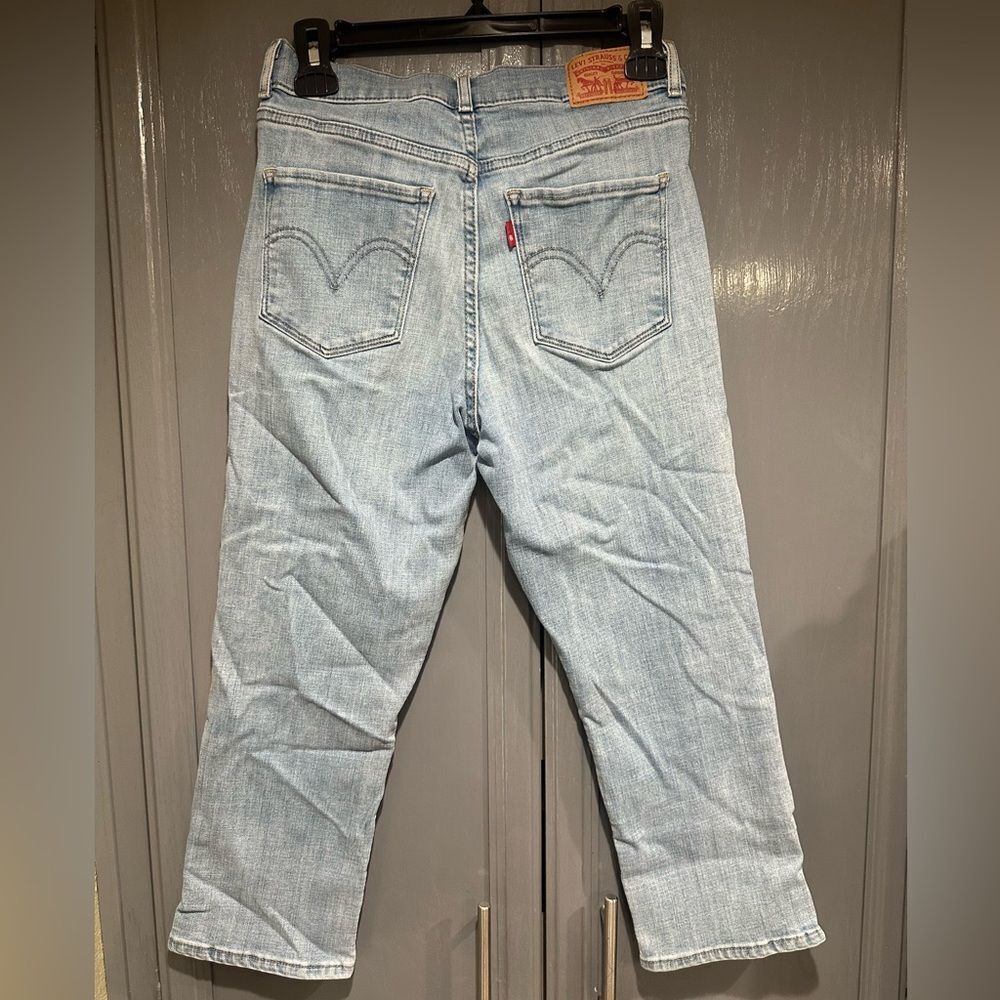 Levi's Jeans Classic Capri Light Blue 2